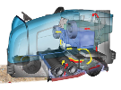 M30 Ride-On Sweeper-Scrubber alt 2