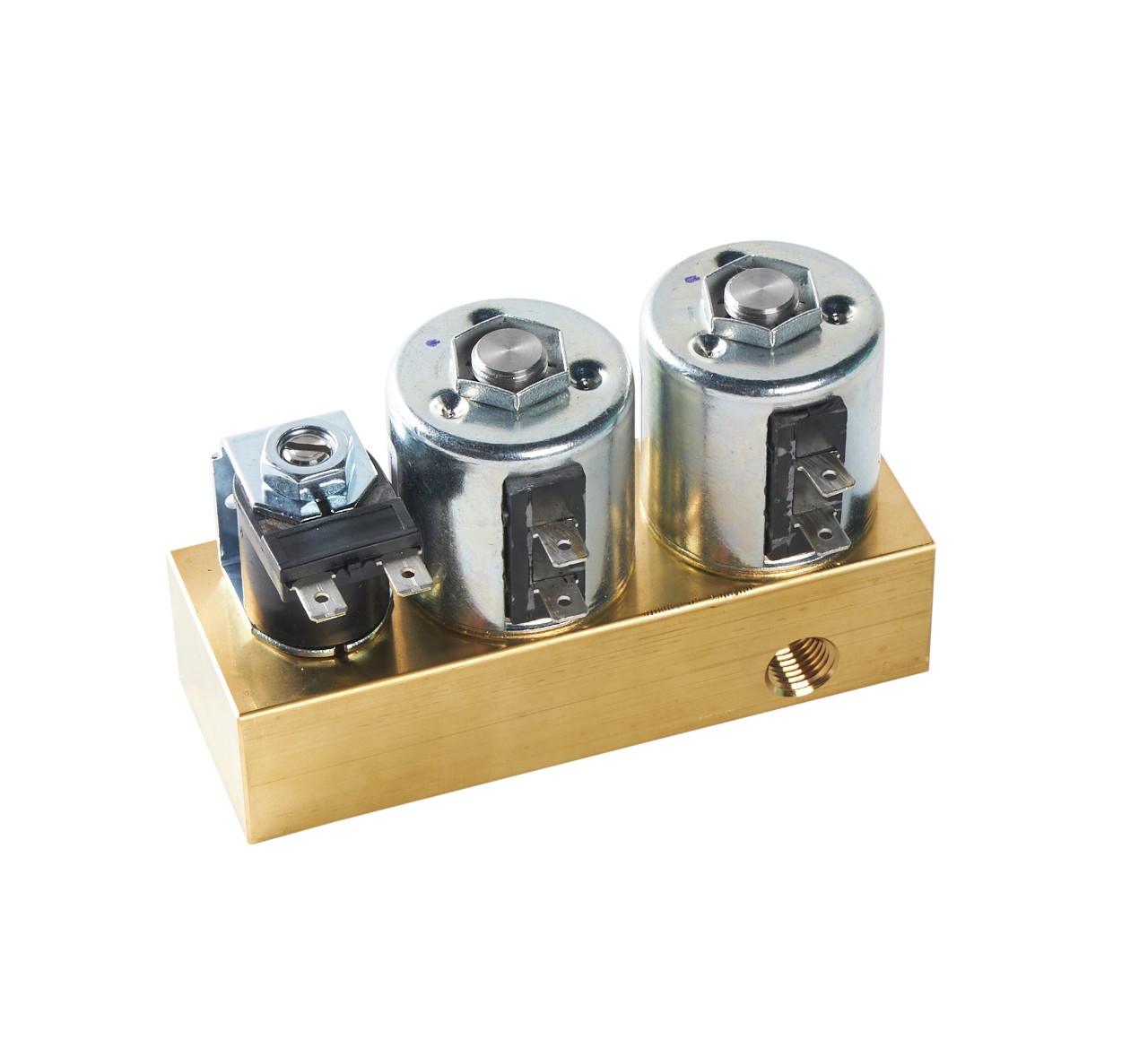1023693 Válvula, Solenoide de 24 VCC, 3 Estació alt 1