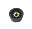 1028037 KNOB, RND, 1.25D .63L .25ID, PLSTC alt 1