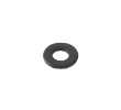 1265458 WASHER, FLAT, 0.25B 0.47D .06, STL, BLK alt 1