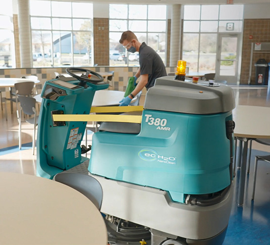 Tennant T380AMR Robotik-Scheuersaugmaschine Tennant T380AMR Robotik-Scheuersaugmaschine