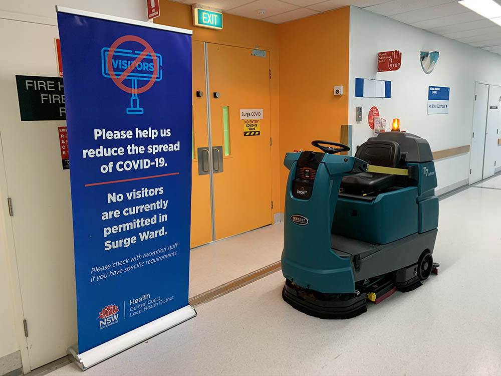 Robotic Floor Cleaning Machines Cleaning in Hospital Robotic Floor Cleaning Machines Cleaning in Hospital