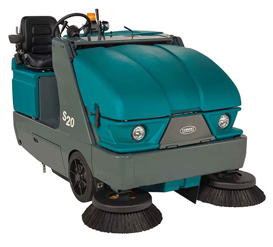 Tennant S20 Compact Mid-Sized Rider Sweeper Tennant S20 Compact Mid-Sized Rider Sweeper