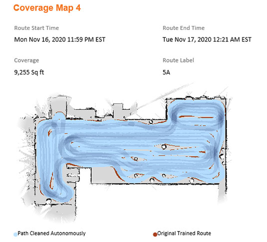 T7AMR Cleaning Map T7AMR Cleaning Map