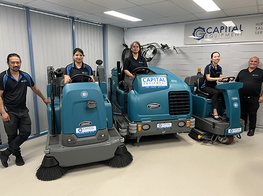 Capital Equipment Hire Team with Tennant Equipment Capital Equipment Hire Team with Tennant Equipment
