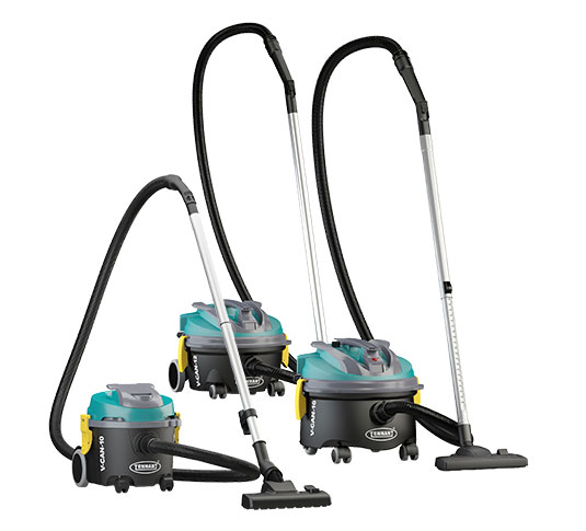 Tennant Dry Canister Vacuums V-CAN-10, V-CAN-12, V-CAN 16 Tennant Dry Canister Vacuums V-CAN-10, V-CAN-12, V-CAN 16