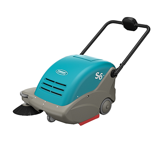 Tennant S6 Walk-Behind Battery Sweepers Tennant S6 Walk-Behind Battery Sweepers