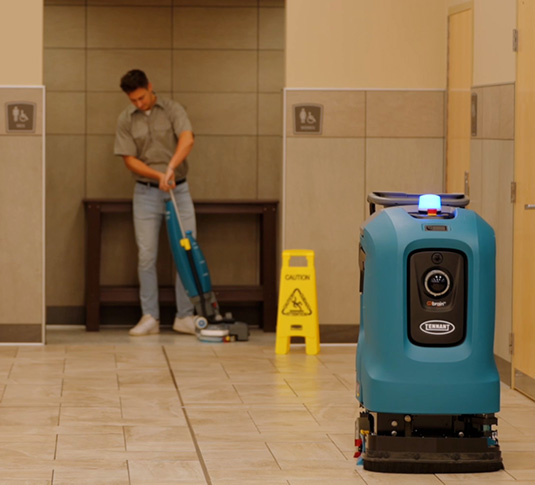 X4 ROVR Autonomous Scrubber and and i-mop Lite Walk-Behind Scrubber X4 ROVR Autonomous Scrubber and and i-mop Lite Walk-Behind Scrubber