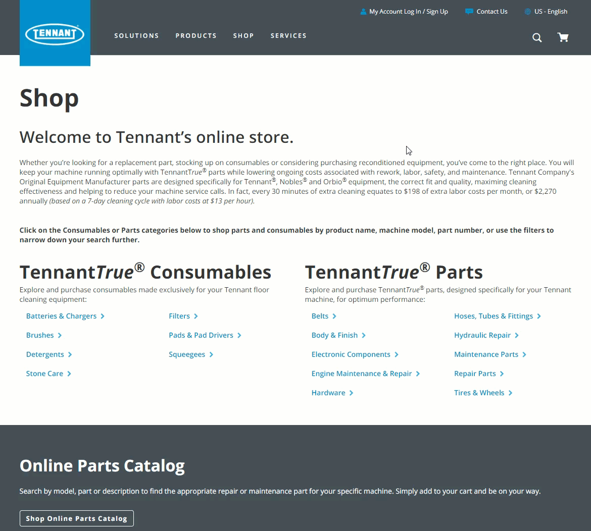 Tennant Bulkl Order Pad