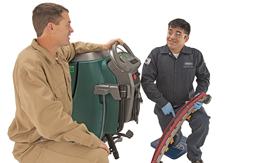 Tennant company does cross training for service employees Tennant company does cross training for service employees