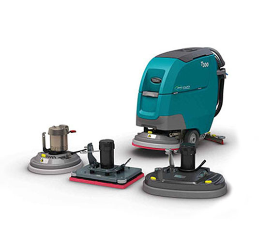 Restregadoras de operador caminando Tennant T300/T300e Restregadoras de operador caminando Tennant T300/T300e