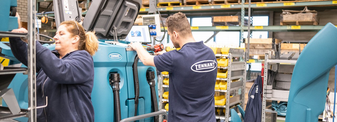 Tennant Company Avvia la Produzione della T16AMR in Europa Soddisfacendone la Crescente Domanda Tennant Company Avvia la Produzione della T16AMR in Europa Soddisfacendone la Crescente Domanda